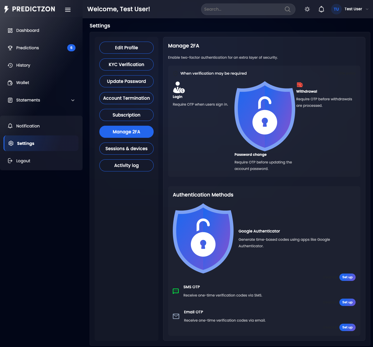 Two-Factor Authentication